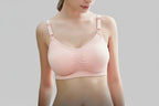 Comfort Plus Maternity Nursing Bra - Soft Wireless Bra for Pregnancy & Breastfeeding