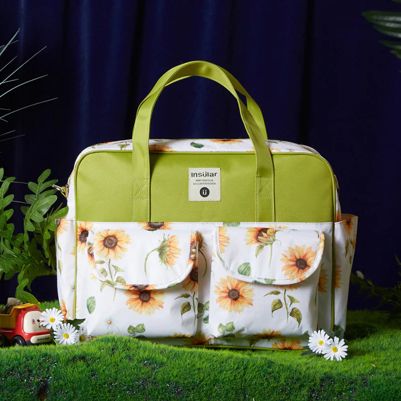 Waterproof Maternity Diaper Bag - Multi-Functional Crossbody Hospital Bag