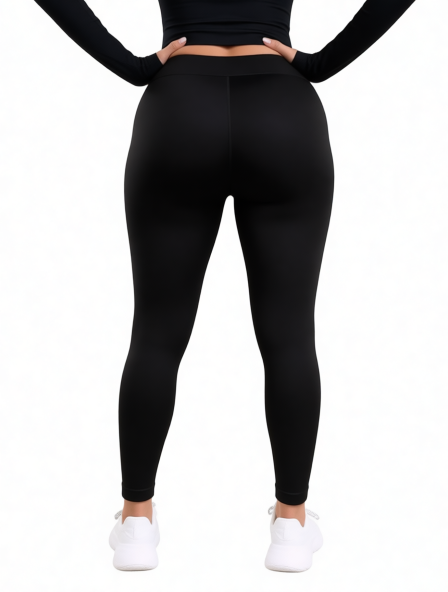 High Waist Maternity Leggings for Belly Support (Single)