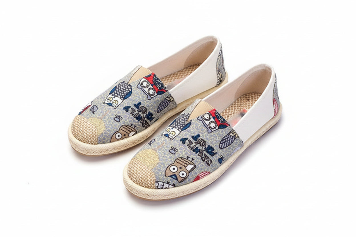Canvas Flat Shoes for Pregnant Women