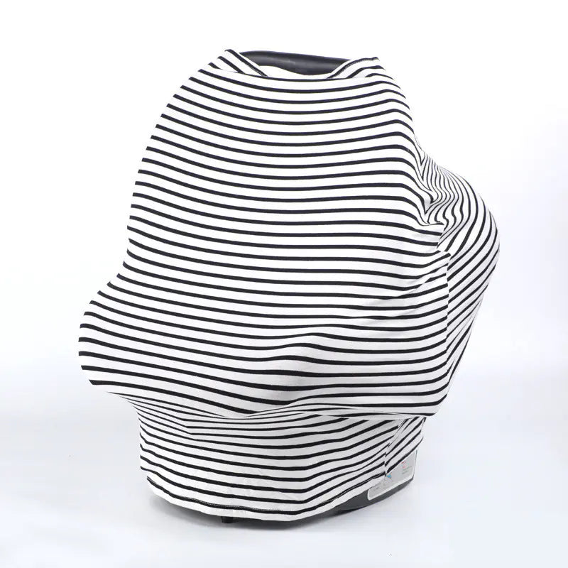 3-in-1 Multi-Use Baby Cover - Nursing Cover, Car Seat Cover & Shopping Cart Cover