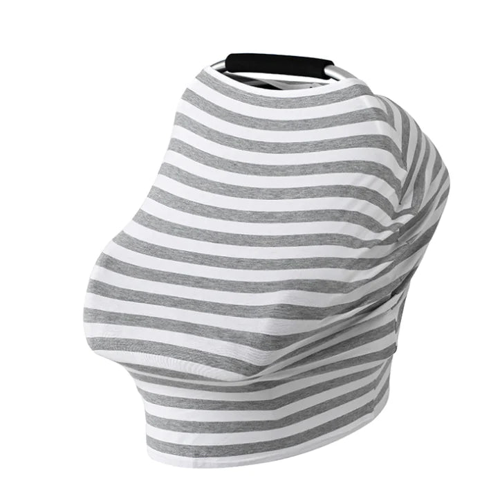 3-in-1 Multi-Use Baby Cover - Nursing Cover, Car Seat Cover & Shopping Cart Cover
