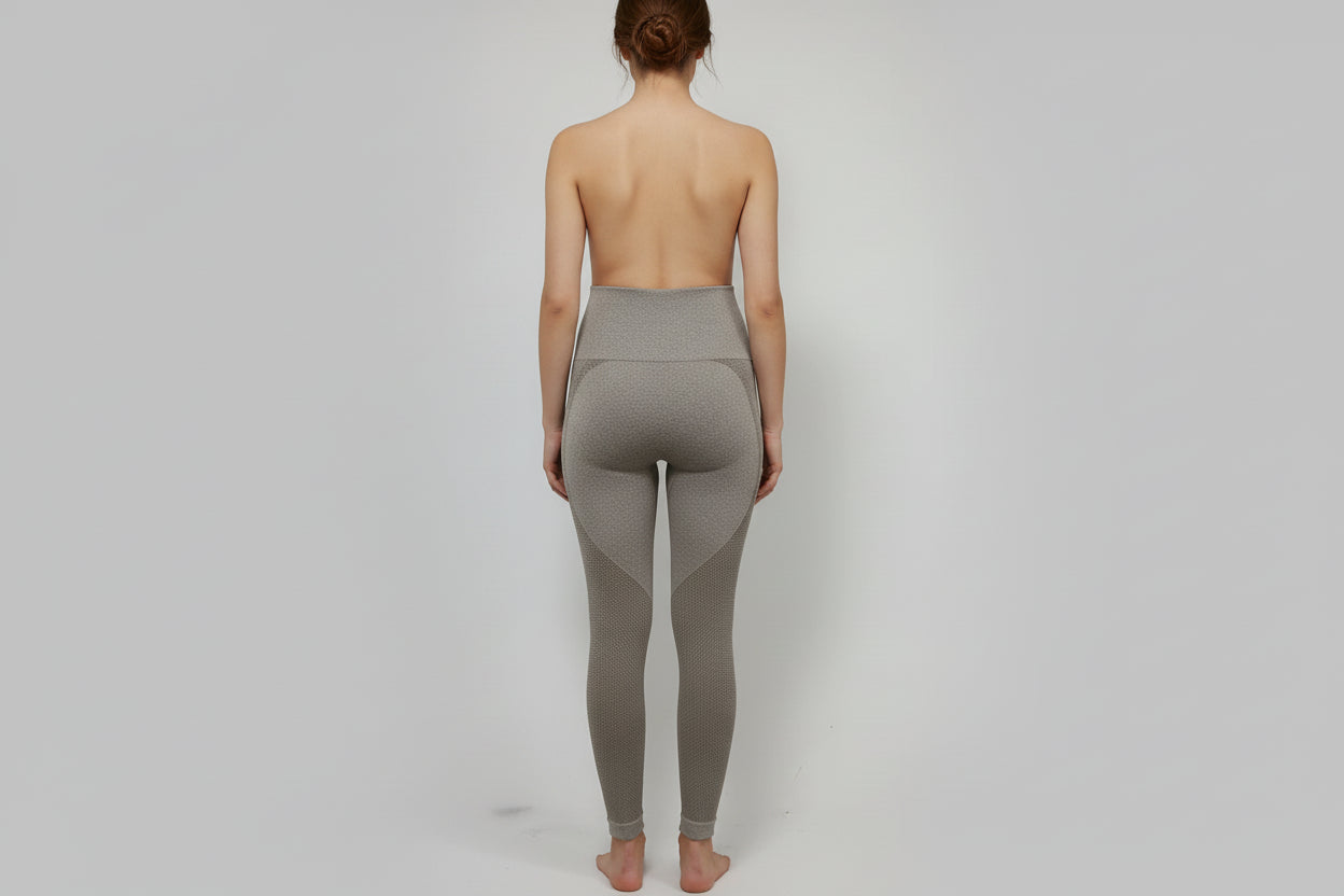 Seamless Maternity Yoga Pants - High Waist Belly Support Leggings for Pregnancy & Postpartum