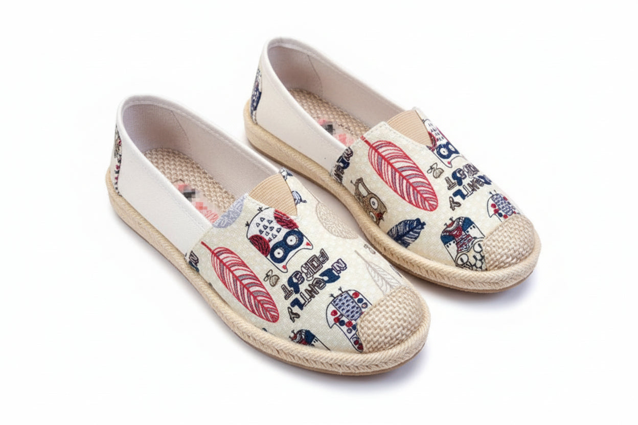 Canvas Flat Shoes for Pregnant Women