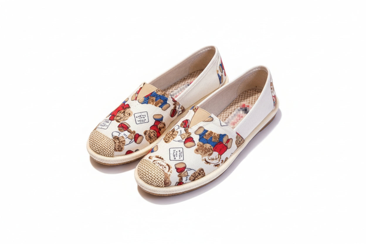 Canvas Flat Shoes for Pregnant Women