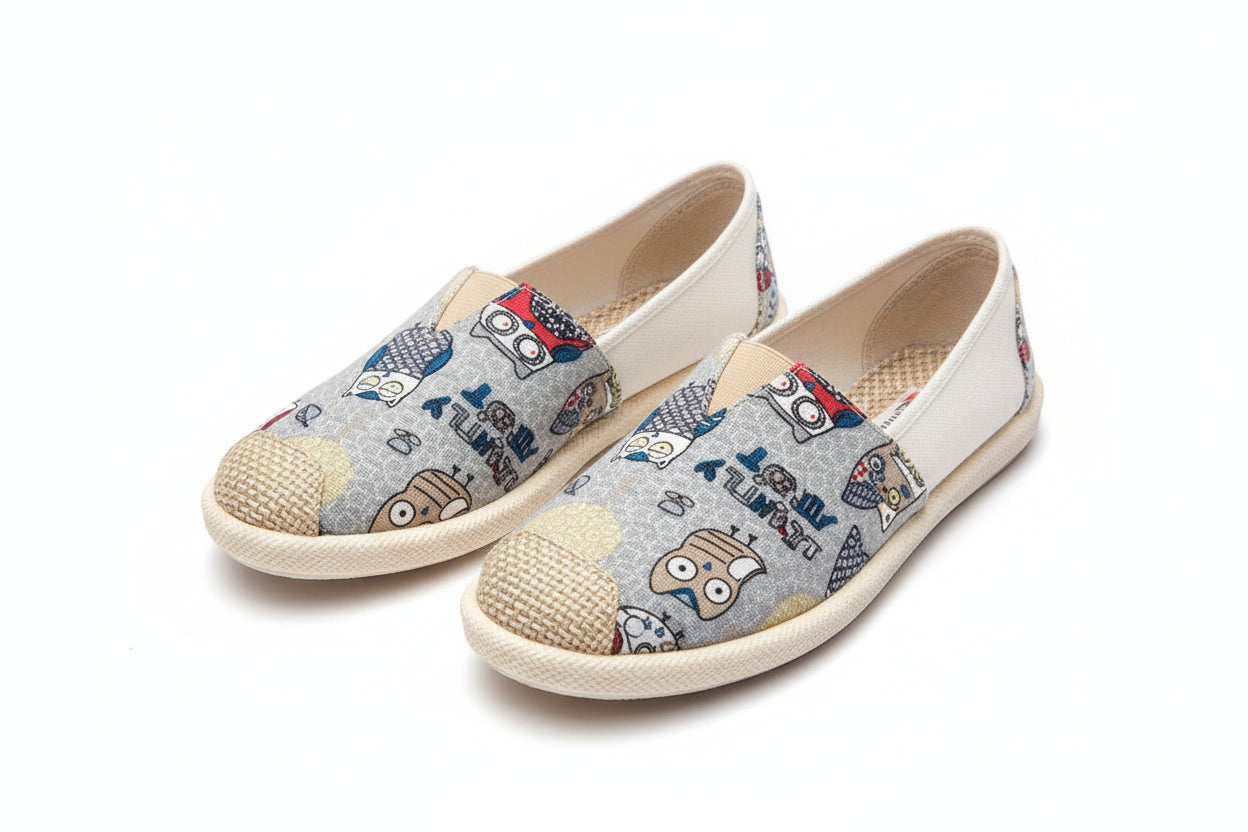 Canvas Flat Shoes for Pregnant Women