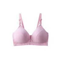 Maternity Nursing Bra with Front Closure and Cotton