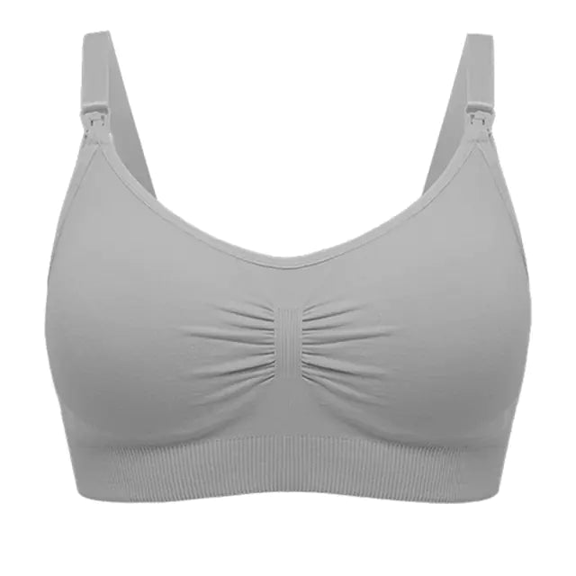 Comfort Plus Maternity Nursing Bra - Soft Wireless Bra for Pregnancy & Breastfeeding
