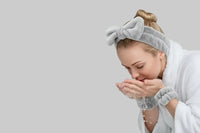 Luxury Spa Headband & Wristbands Set - Premium Beauty Trio for Skincare & Self-Care