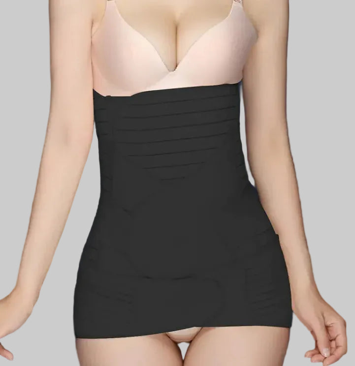Postpartum Recovery Belly Wrap - Breathable C-Section Support Belt for Healing & Compression