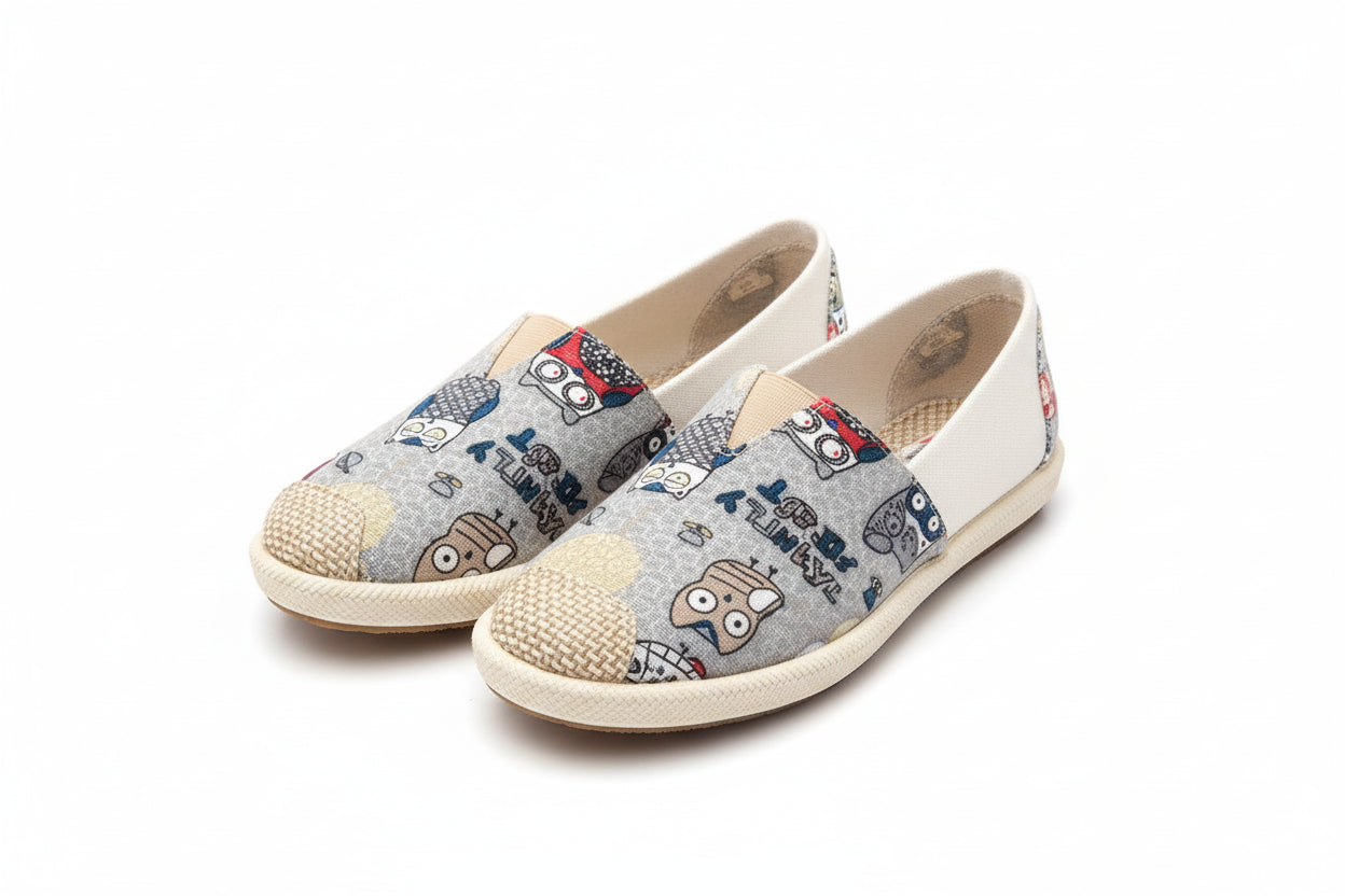 Canvas Flat Shoes for Pregnant Women