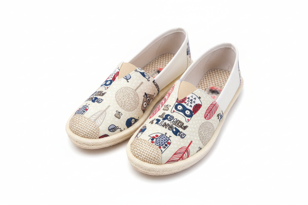 Canvas Flat Shoes for Pregnant Women