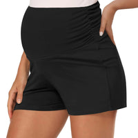 Over-Belly Maternity Shorts
