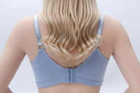 Cotton Nursing Bra - Wireless Maternity Bra with Front Closure for Breastfeeding | Soft & Comfortable