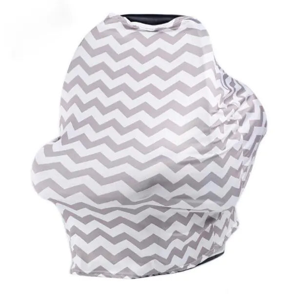 3-in-1 Multi-Use Baby Cover - Nursing Cover, Car Seat Cover & Shopping Cart Cover