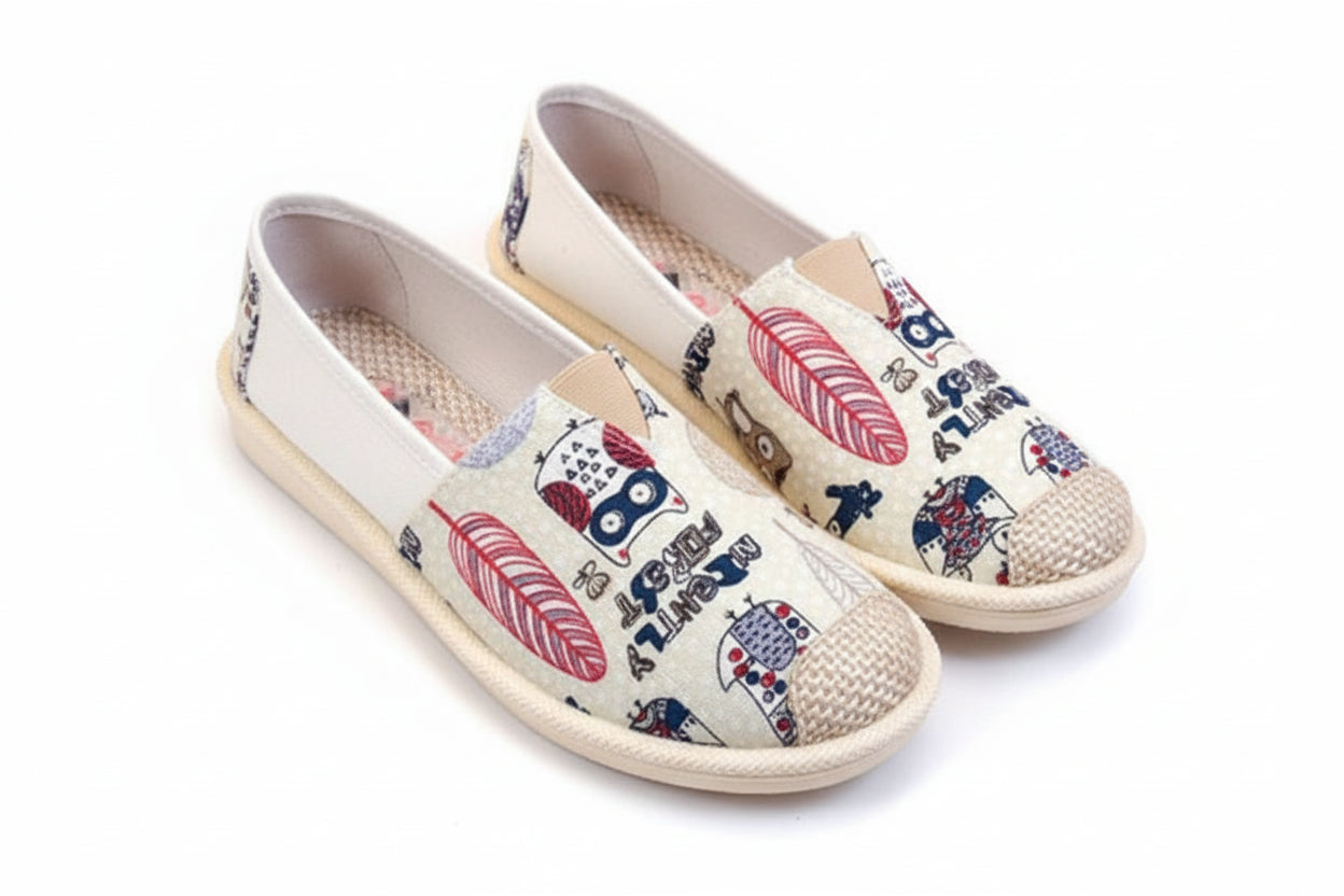Canvas Flat Shoes for Pregnant Women