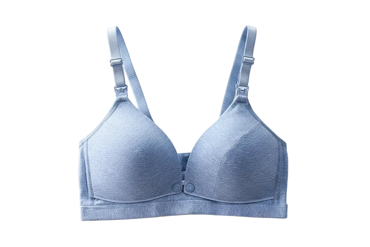 Maternity Nursing Bra with Front Closure and Cotton