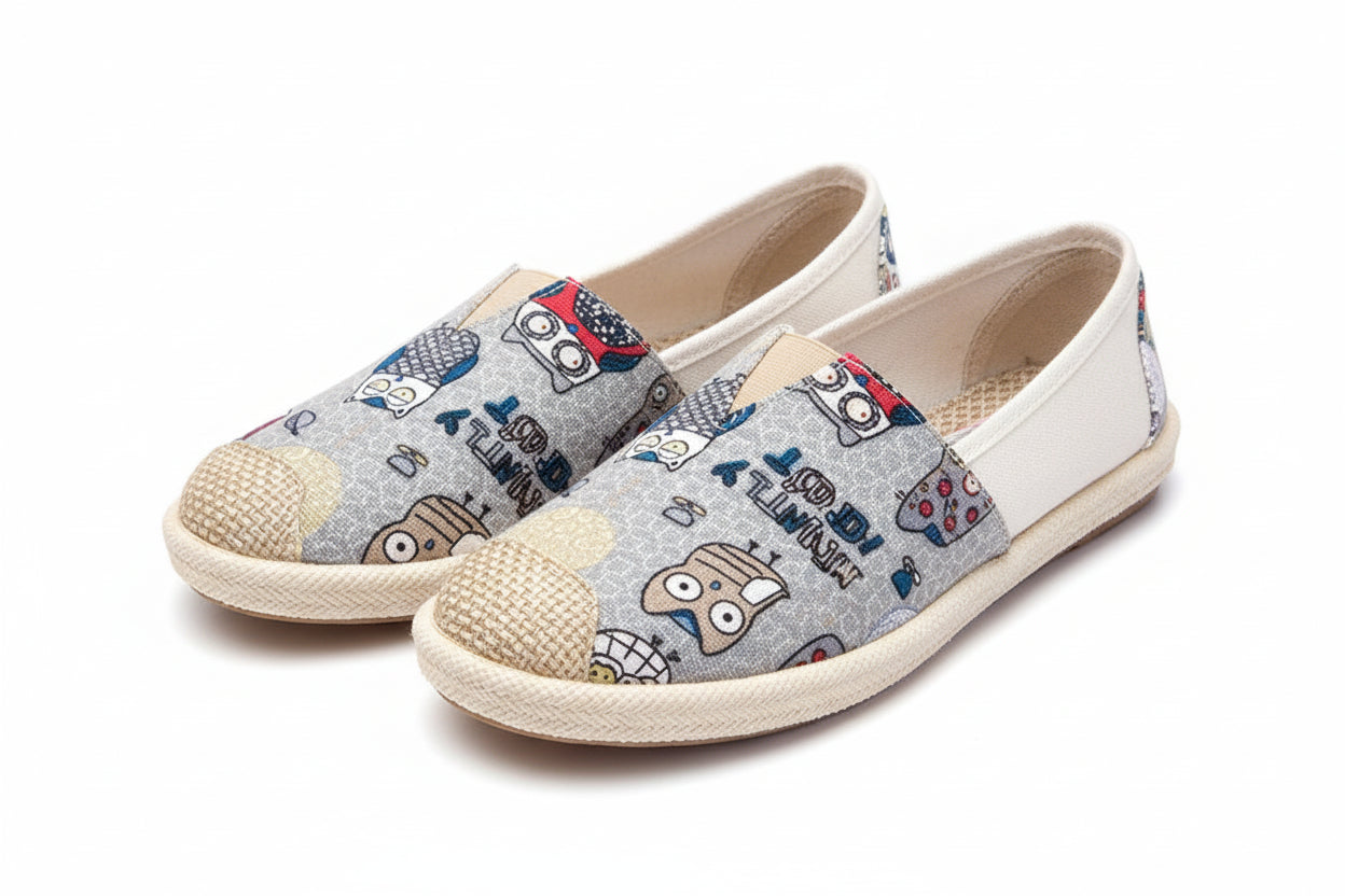 Canvas Flat Shoes for Pregnant Women