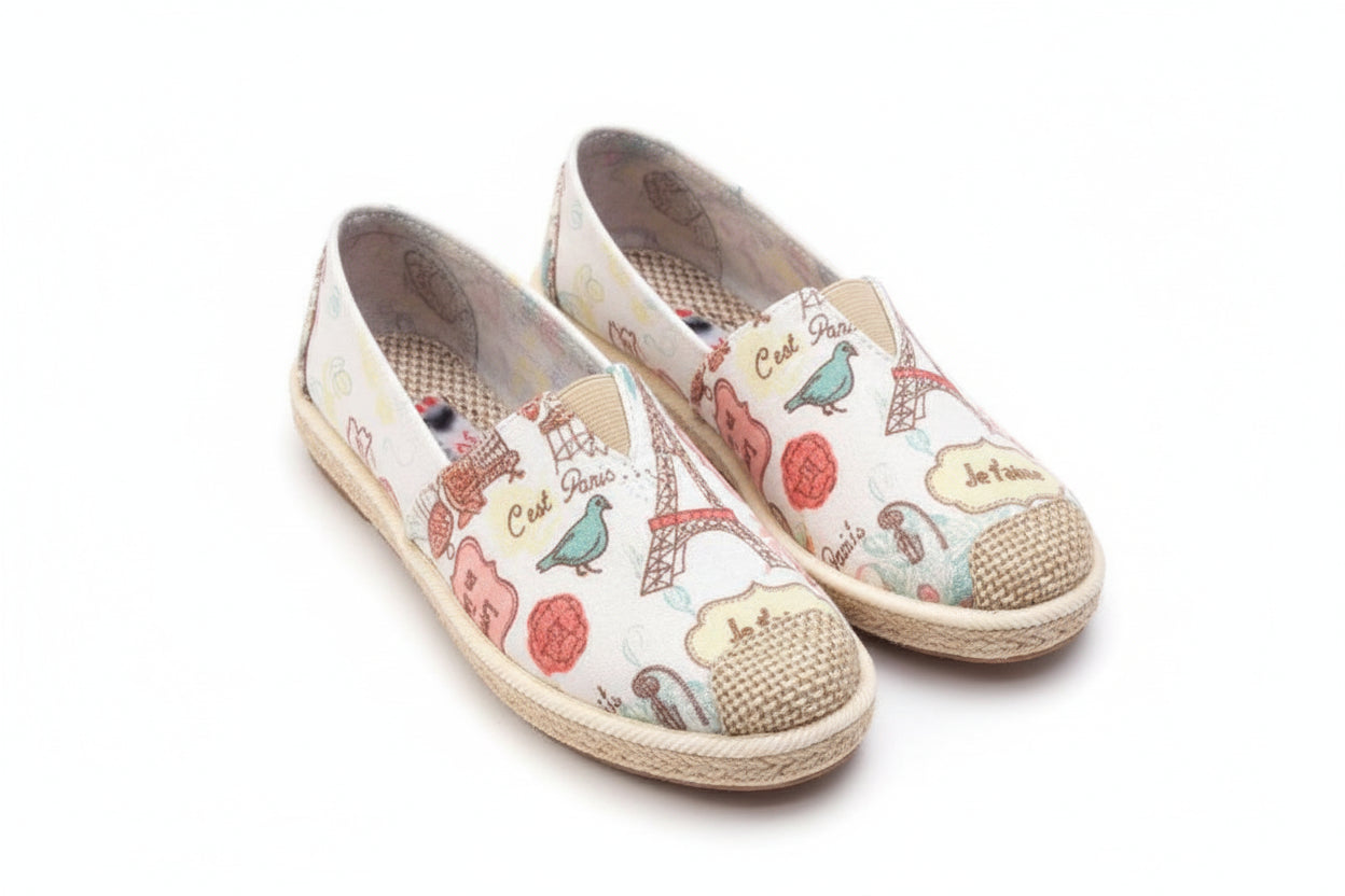 Canvas Flat Shoes for Pregnant Women