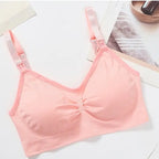 Comfort Plus Maternity Nursing Bra - Soft Wireless Bra for Pregnancy & Breastfeeding