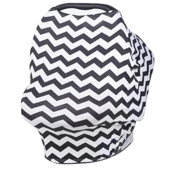 3-in-1 Multi-Use Baby Cover - Nursing Cover, Car Seat Cover & Shopping Cart Cover