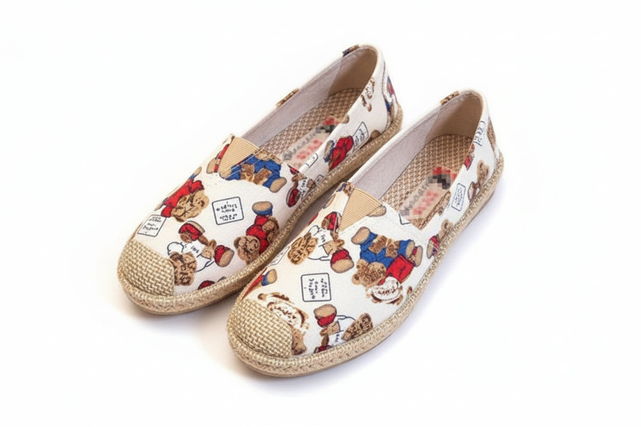 Canvas Flat Shoes for Pregnant Women