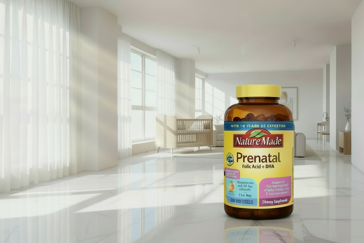 Nature Made Prenatal Folic Acid + DHA, 150 Softgels