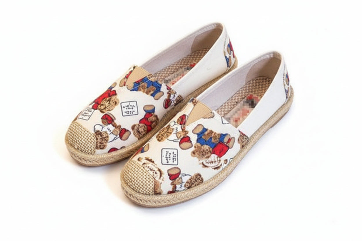 Canvas Flat Shoes for Pregnant Women